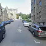 Rue University, entre l&rsquo;avenue des Pins et l&rsquo;impasse