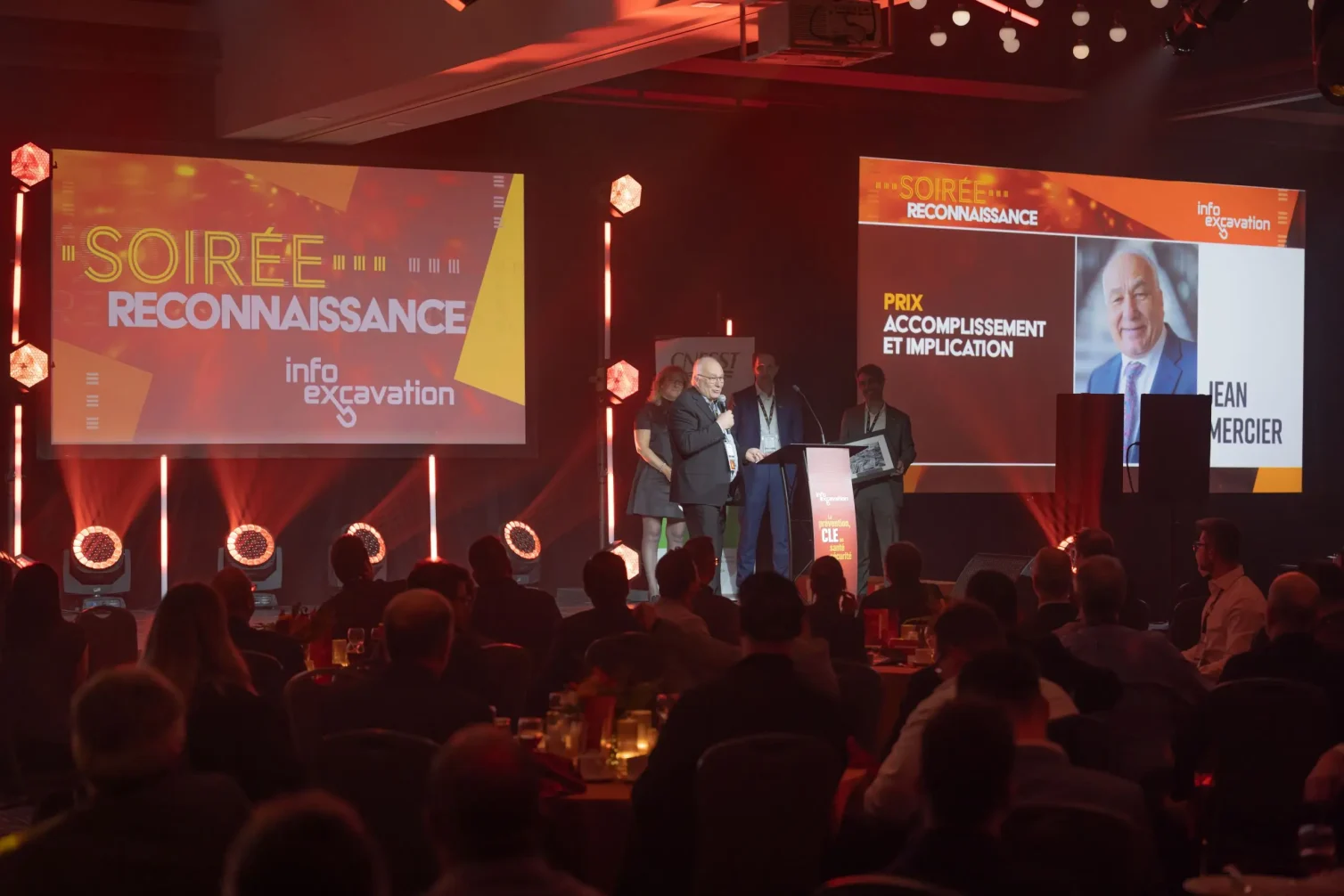 Remise de prix - Jean Mercier