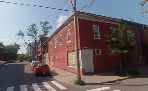 Rue Augustin-Cantin entre les rues d&rsquo;Argenson et Ropery