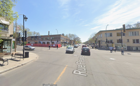 Rue Fleury Est entre les Avenues Christophe-Colomb et Hamel
